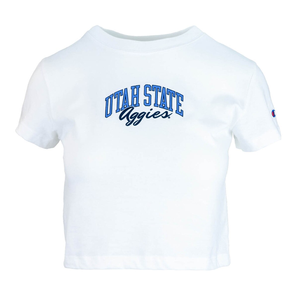 Utah State aggies champion crop t-shirt